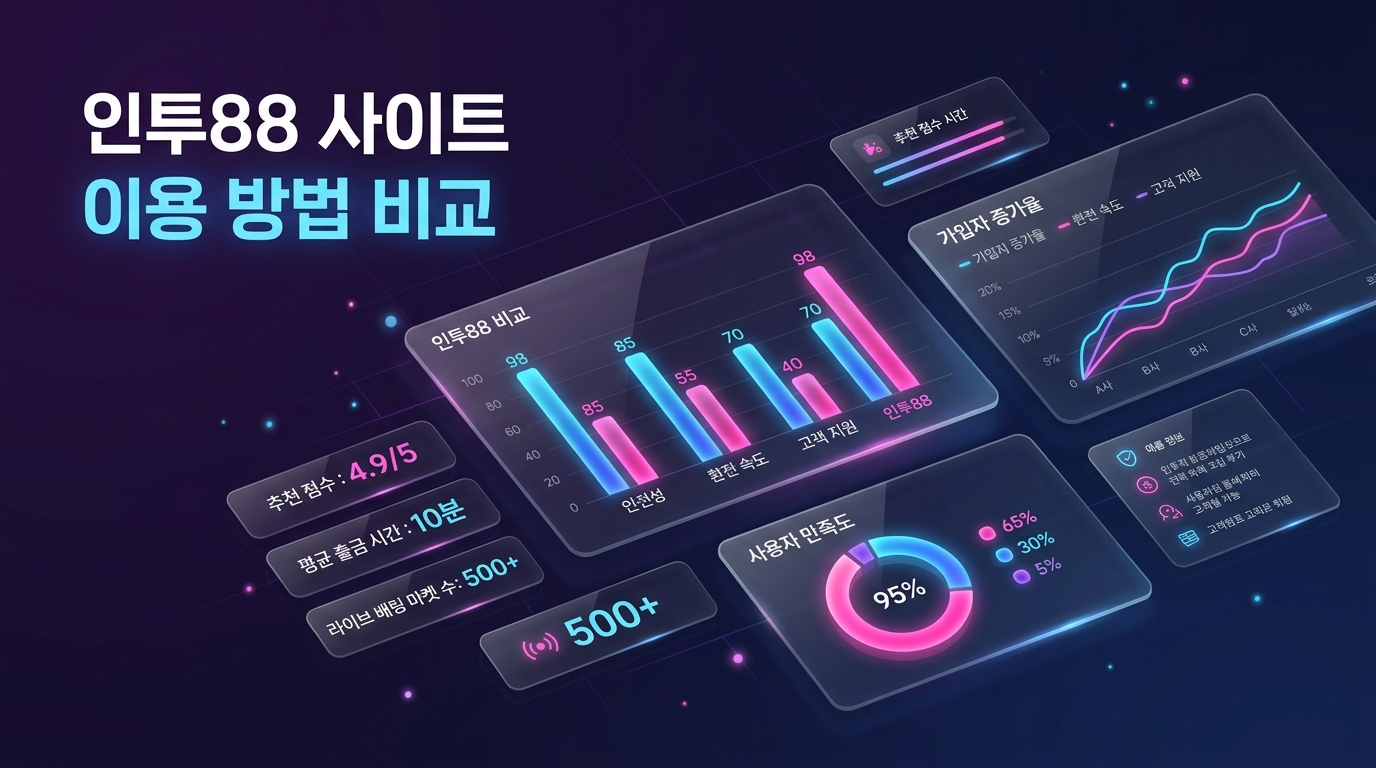 인투88 사이트 이용 방법 비교